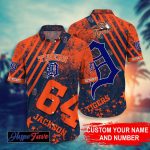 Custom Detroit Tigers MLB Hawaiian Shirt – Personalize Your Style!