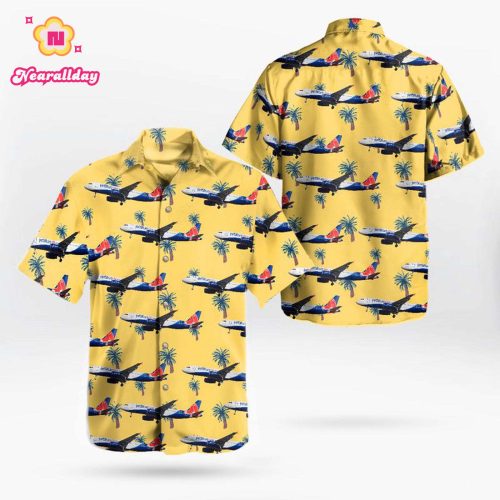 JetBlue Airways Airbus A320-232 Boston Red Sox Livery Hawaiian Shirt – Unique Gift Idea!