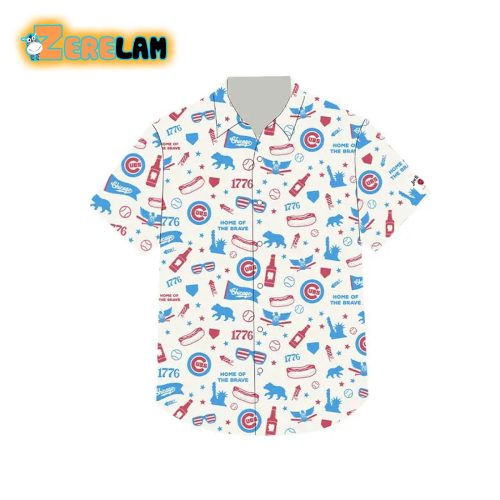 Chicago Cubs Red White Blue Hawaiian Shirt Giveaway – Limited Time Offer