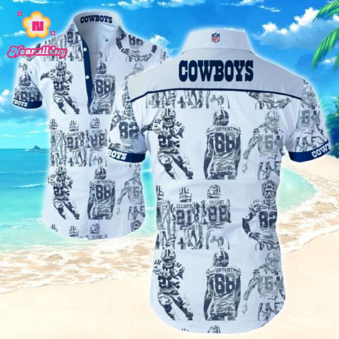 Great Dallas Cowboys Hawaiian Short Sleeves Shirt For Hot Fans