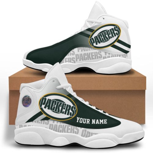 Green Bay Packers Air Jordan 13 Sneaker Custom For Fans Gift