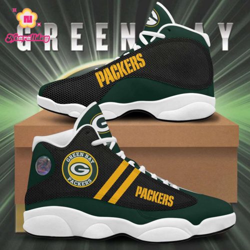 Green Bay Packers Air Jordan 13 Sneaker Custom For Fans Gift