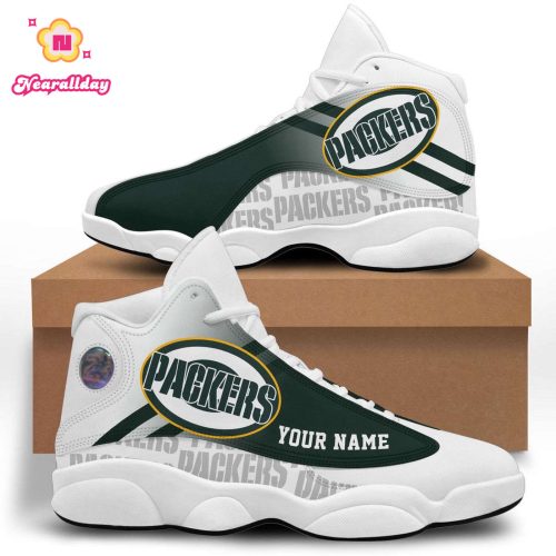 Green Bay Packers Air Jordan 13 Sneaker Custom For Fans Gift