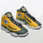Green Bay Packers Air Jordan 13 Sneaker Custom For Fans Gift