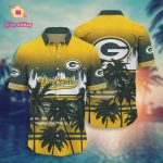 Green Bay Packers Coconut Island Hawaiian Shirt