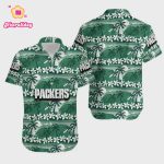 Green Bay Packers Coconut Trees Hawaiian Shirt