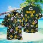 Green Bay Packers Green Coconut Hawaiian Shirt Green Bay Packers Green Coconut Hawaiian Shirt