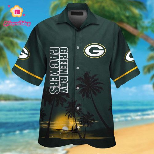Green Bay Packers Hawaiian Shirt Gift for Men Women #28