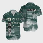 Green Bay Packers Logo Pattern Hawaiian Shirt V2