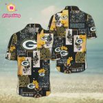 Green Bay Packers Map US Pattern Hawaiian Shirt