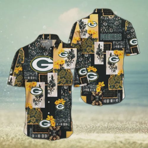 Green Bay Packers Map US Pattern Hawaiian Shirt