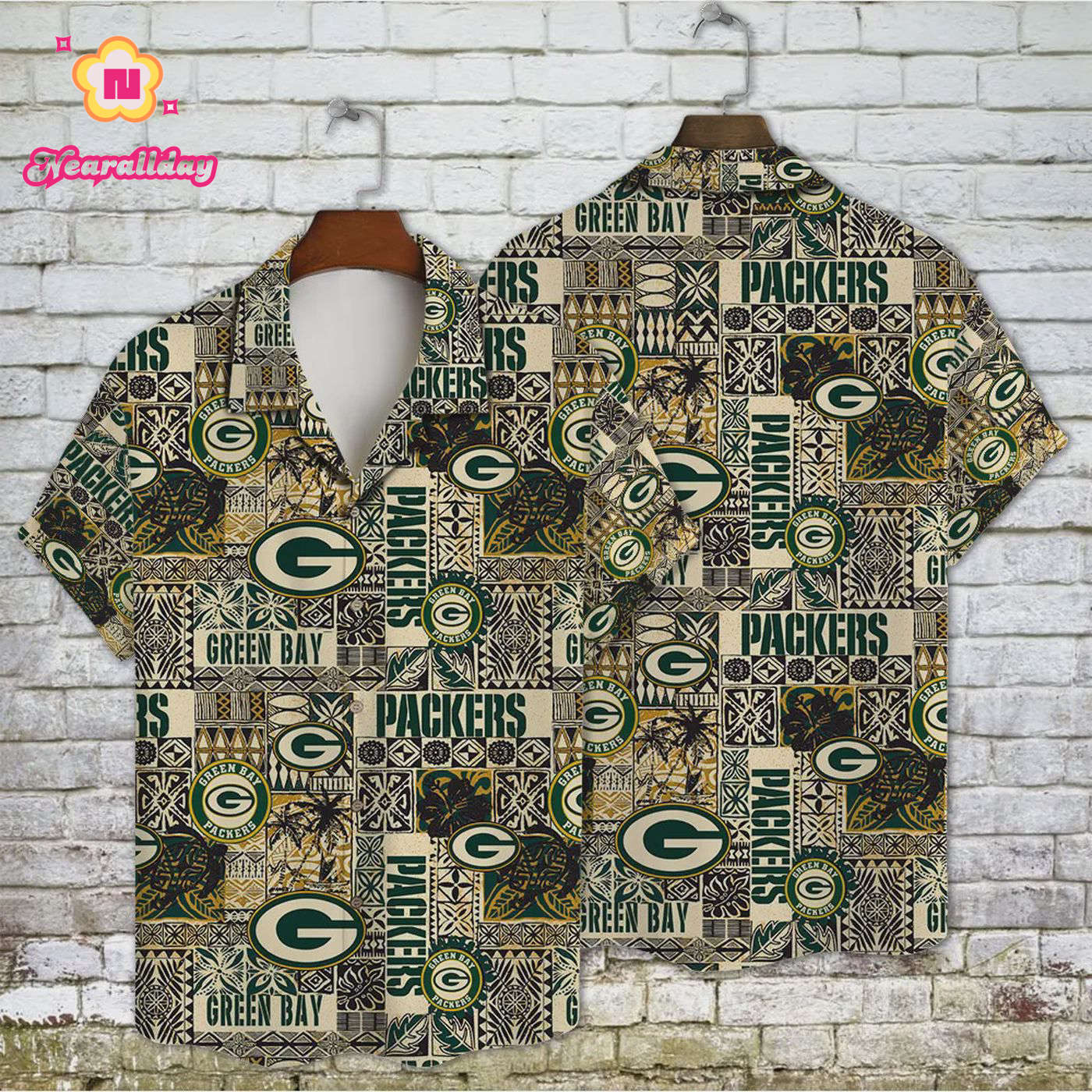Green Bay Packers – National Football League 2023 AOP Hawaiian Shirt V7 Green Bay Packers – National Football League 2023 AOP Hawaiian Shirt V7