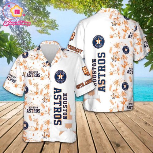 Official Houston Astros 60th Year Unisex Hawaiian Shirt – Limited Edition