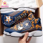 Houston Astros Air Jordan 13 Sneaker Custom For Fans  Unisex Shoes Gift