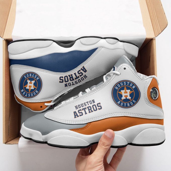 Houston Astros Air Jordan 13 Sneakers 869- Unisex Shoes Gift