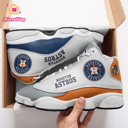 Houston Astros Air Jordan 13 Sneakers 869- Unisex Shoes Gift