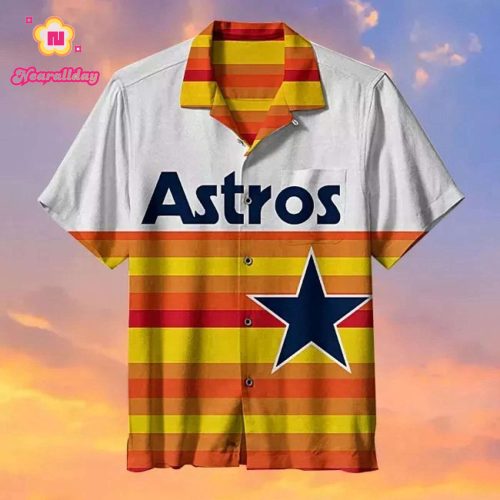 Official Houston Astros MLB Hawaiian Shirt – Perfect Gift for Baseball Fans!