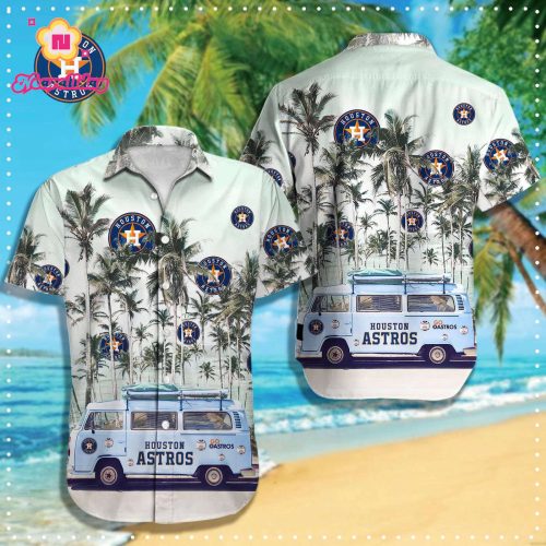 Houston Astros MLB Hawaiian Shirt Q-49288: Officially Licensed Baseball Gear