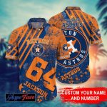 Custom Houston Astros MLB Hawaiian Shirt – Personalized Fan Gear