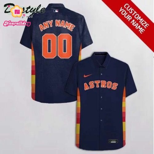 Custom Houston Astros Hawaiian Shirt - Personalized MLB Fan Gear