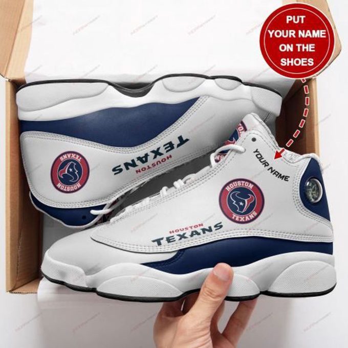 Houston Texans Air Jordan 13 Sneaker Custom For Fans Gift