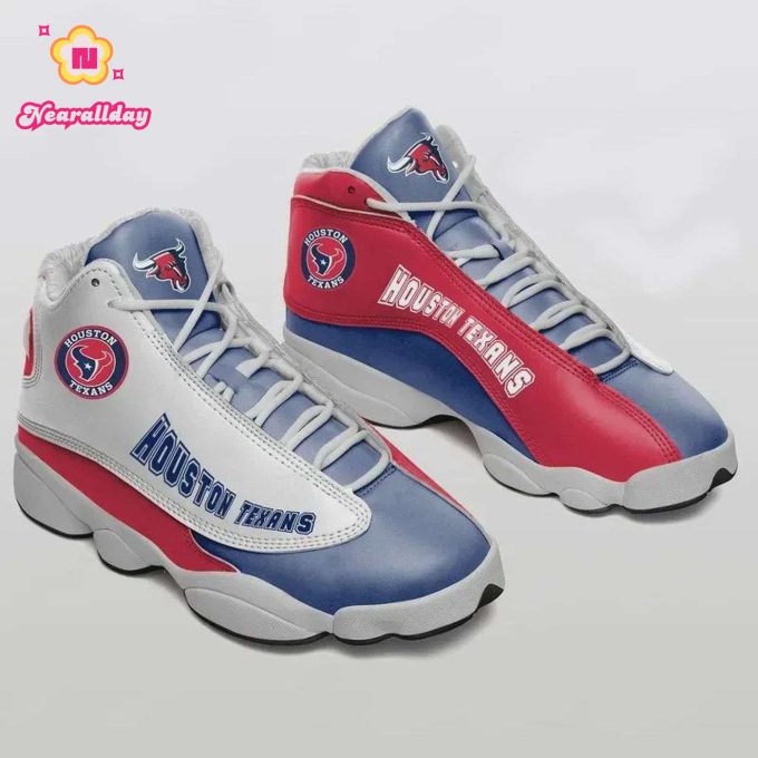 Houston Texans Air Jordan 13 Sneaker Custom For Fans Gift