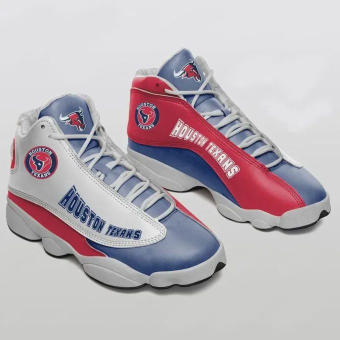 Houston Texans Air Jordan 13 Sneaker Custom For Fans Gift