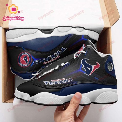 Houston Texans Air Jordan 13 Sneaker Custom For Fans Gift