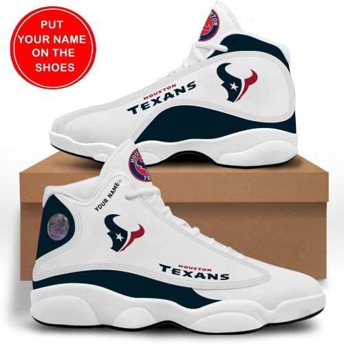Houston Texans Air Jordan 13 Sneaker Custom For Fans Gift