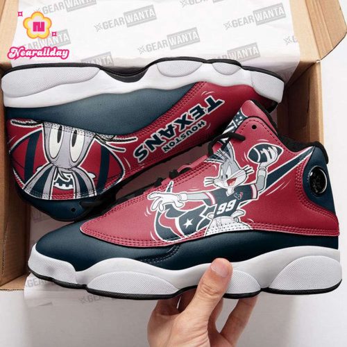 Houston Texans Air Jordan 13 Sneaker Custom For Fans Gift