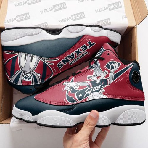 Houston Texans Air Jordan 13 Sneaker Custom For Fans Gift