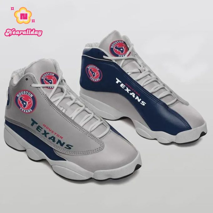 Houston Texans Air Jordan 13 Sneaker Custom For Fans Gift