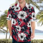 Houston Texans Flower Tropical Floral Aloha Hawaiian Shirt