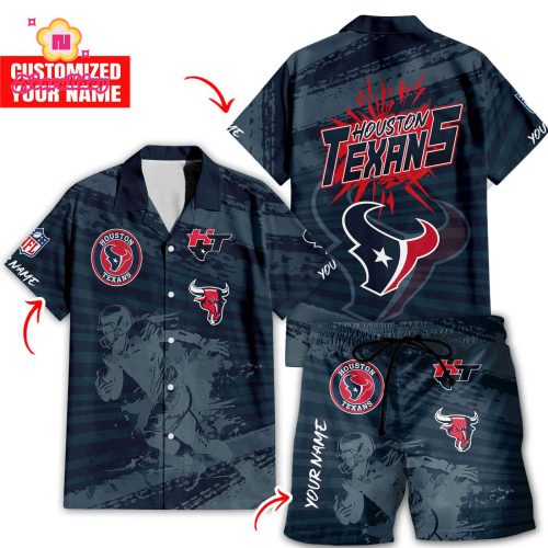 Houston Texans Hawaiian Shirt Full Set 2