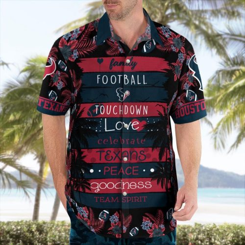 Houston Texans Paradise Hawaii Shirt Gift