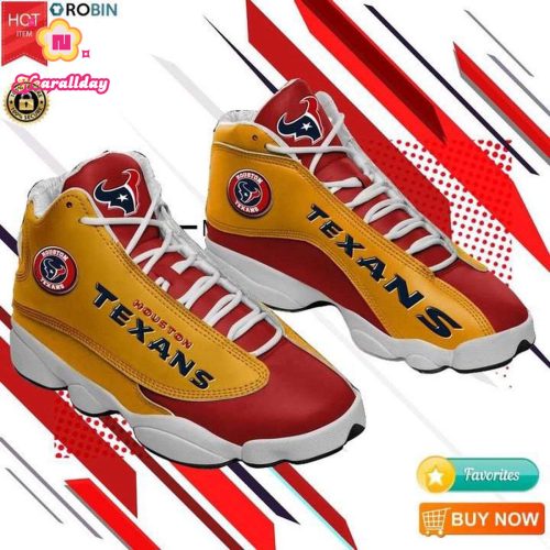 Houston Texans Sneakers Jordan 13 Shoes For Men Women