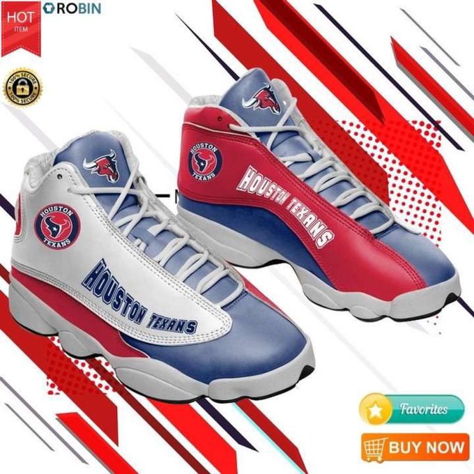 Houston Texans Team Football Team Sneakers Jordan 13 Shoes For Men Women