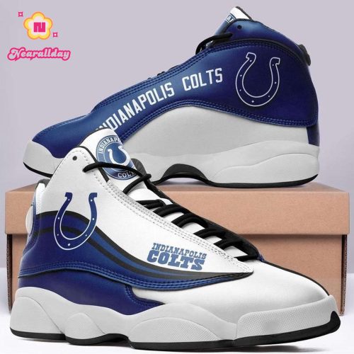 Indianapolis Colts Air Jordan 13 Sneaker Custom For Fans Gift