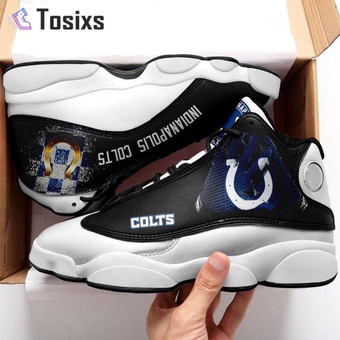 Indianapolis Colts Air Jordan 13 Sneaker Custom For Fans Gift