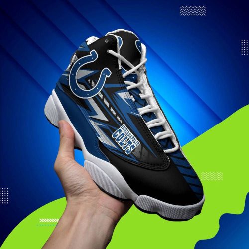 Indianapolis Colts Air Jordan 13 Sneaker Custom For Fans Gift