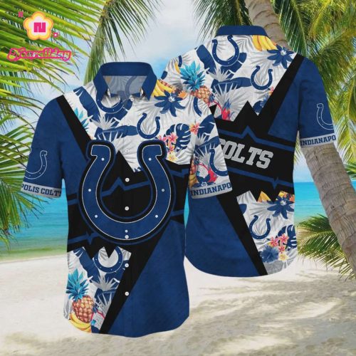 Indianapolis Colts Ceiling Fans Hawaiian Shirt