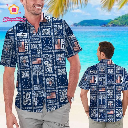 Indianapolis Colts Hawaiian Shirt