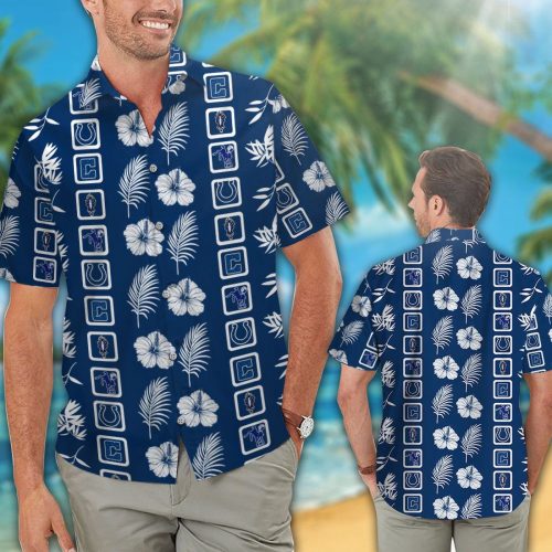 Indianapolis Colts Hawaiian Shirt Gift for Men Women #13