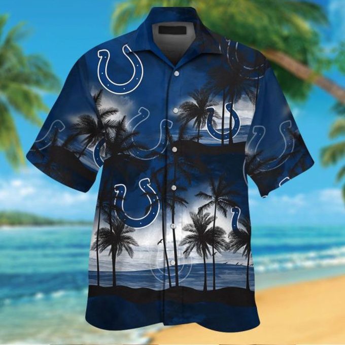 Indianapolis Colts Hawaiian Shirt Gift for Men Women #6