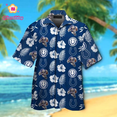 Indianapolis Colts Hawaiian Shirt Gift for Men Women #7