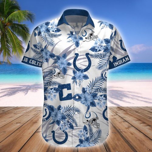 Indianapolis ColtsNFL Floral Hawaii Shirt Gift