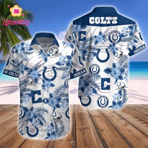Indianapolis ColtsNFL Floral Hawaii Shirt Gift