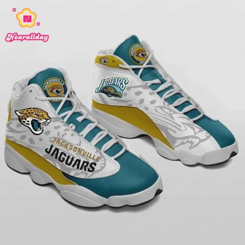 Jacksonville Jaguars Air Jordan 13 Sneaker Custom For Fans Gift