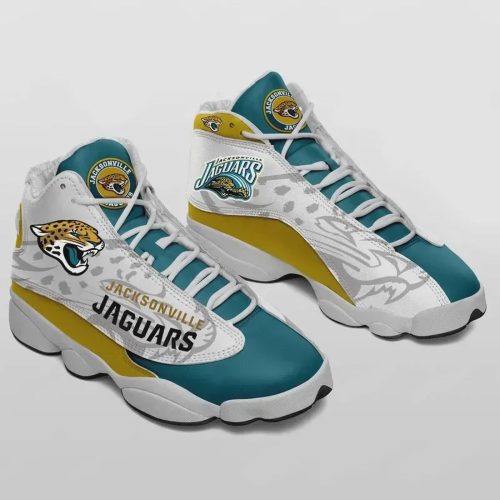 Jacksonville Jaguars Air Jordan 13 Sneaker Custom For Fans Gift
