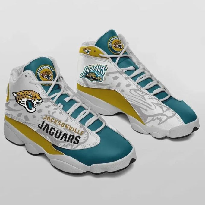 Jacksonville Jaguars Air Jordan 13 Sneaker Custom For Fans Gift